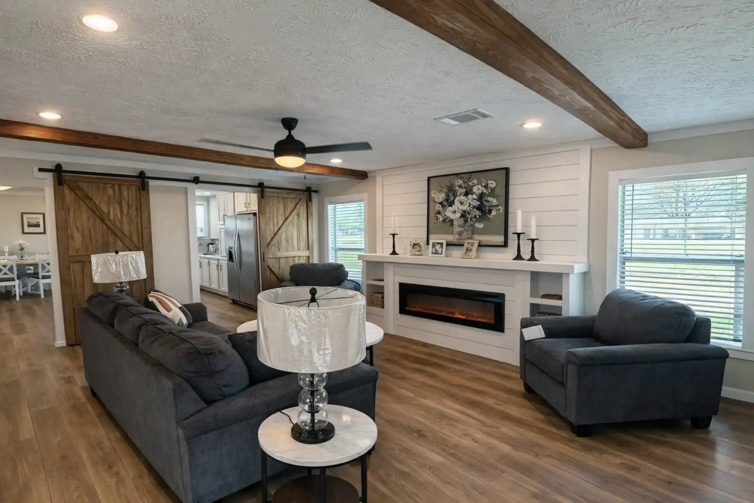 Modern private living room